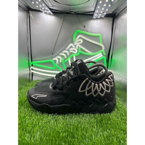 Puma Other - PUMA MB1 MB.01 Lo Low Team Color Black White LaMelo Ball 377368-12 Mens Size 6.5